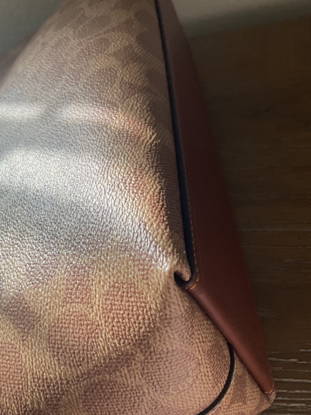 Coach Laurel Shoulder Bag-Signature Canvas with Bag Charm - Picture 13 of 15